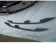 Дуги на кришу (ЧОРНІ) комплектні з кріплення на SUBARU CROSSTREK 17-20