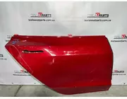 Двери задние правые красные Tesla Model 3, 1081440-01-C