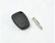 Корпус ключа с платой и язычком, на 2 кнопки на Renault Trafic II 2001->2014 - DSP (Китай) - PG350